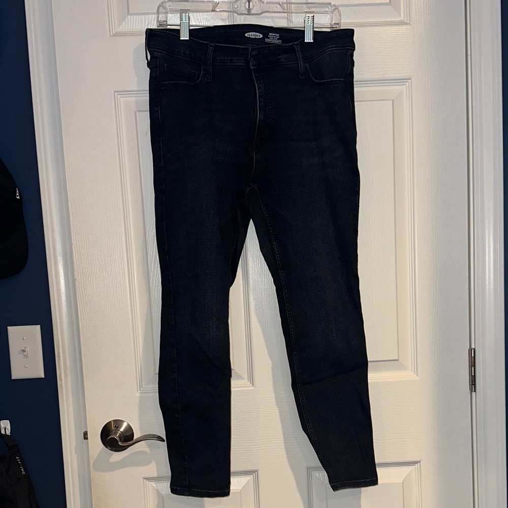 Old Navy Rockstar Super Skinny High Rise Jeans